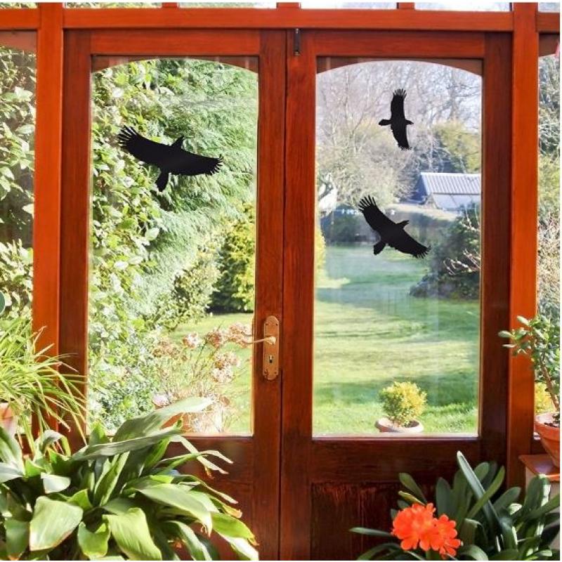 Fågelsiluetter för fönster
