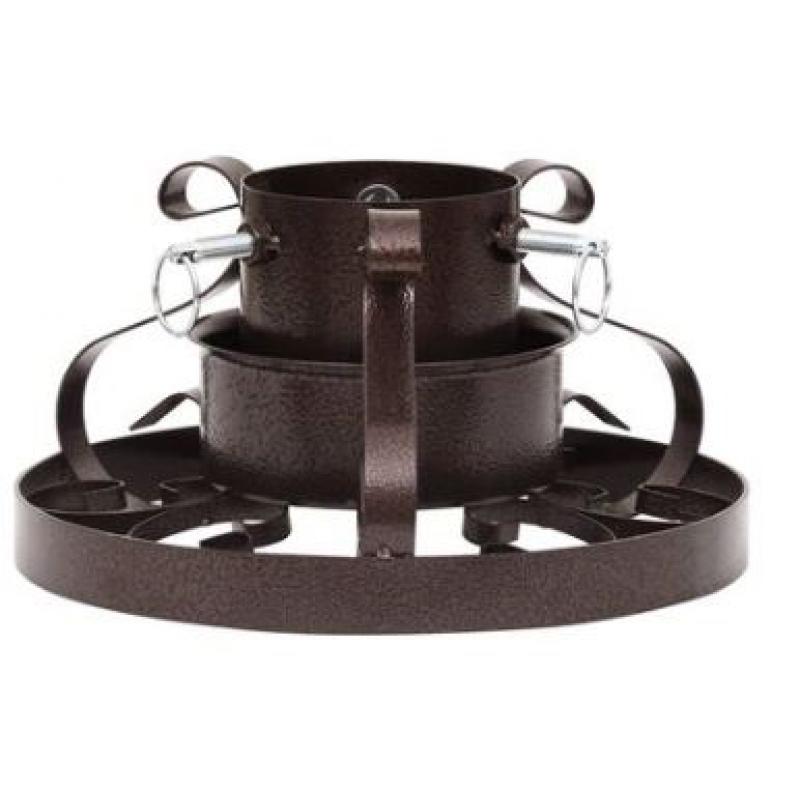 vidaXL Julgransfot antik koppar