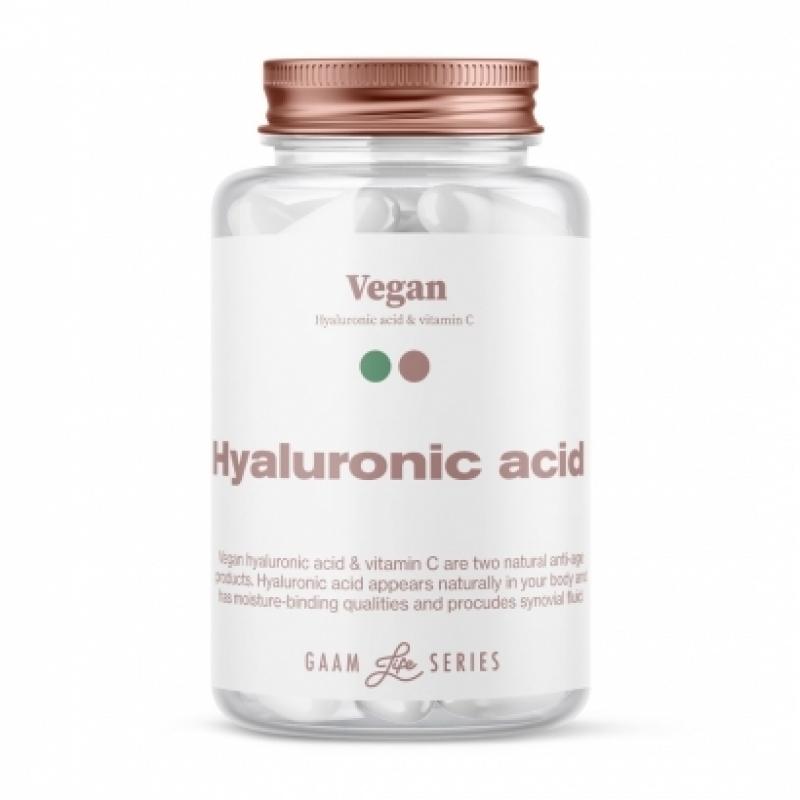 GAAM Vegan Hyaluronic acid & vitamin C 60 caps