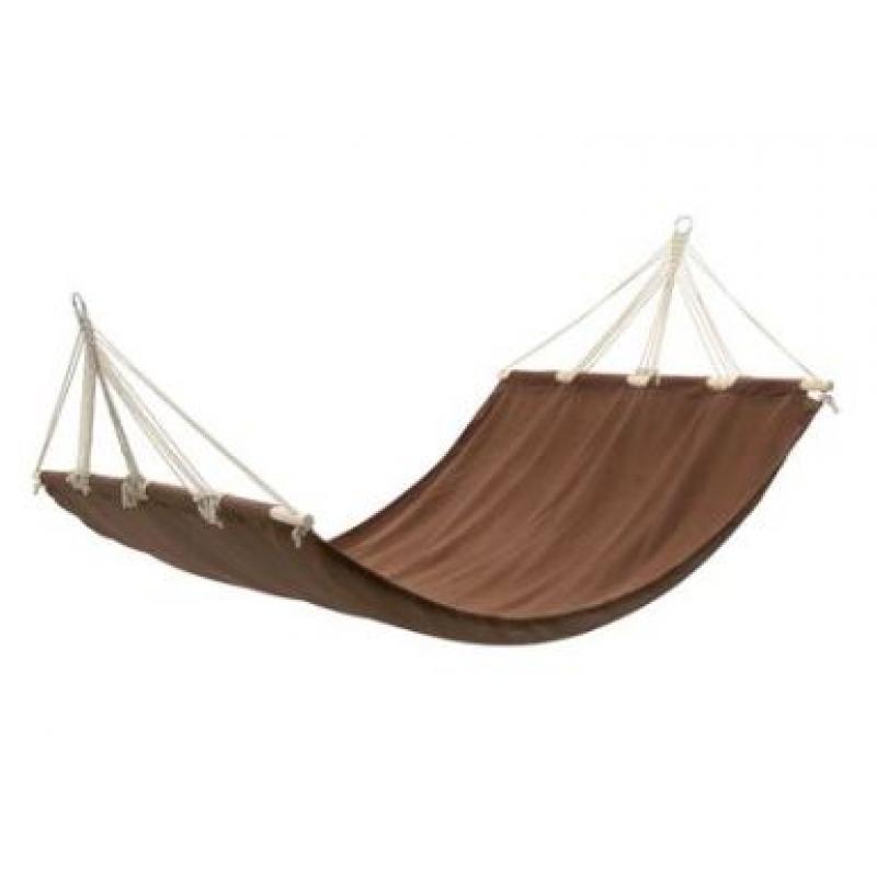 Hängmatta med trästång