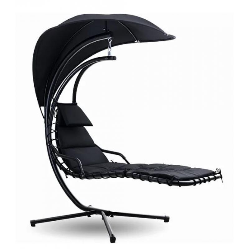 Hängstol med solskydd