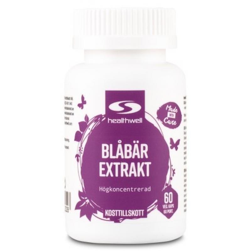 Healthwell Blåbär Extrakt