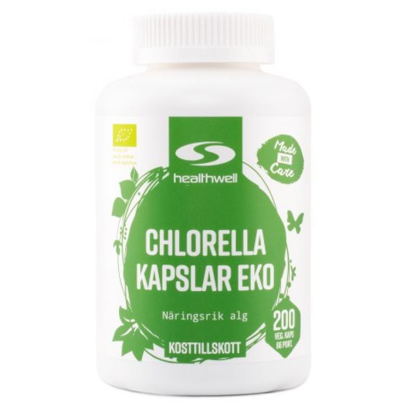 Healthwell Chlorella Algtabletter