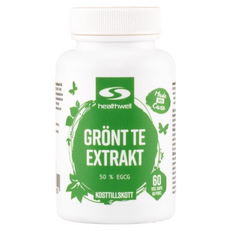 Healthwell Grönt Te Extrakt