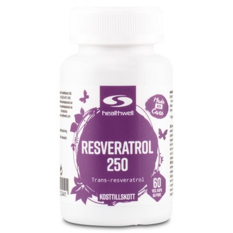 Healthwell Resveratrol 250