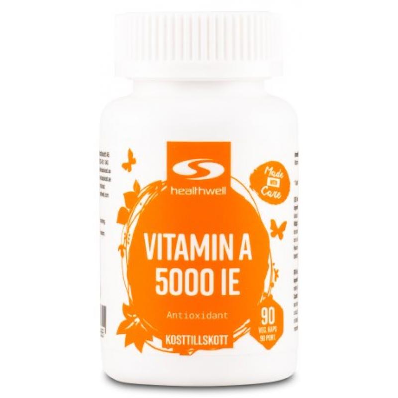 Healthwell Vitamin A 5000 IE