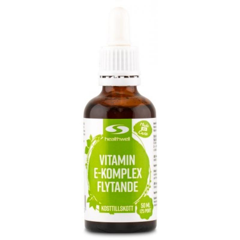 Healthwell Vitamin E Komplex Flytande