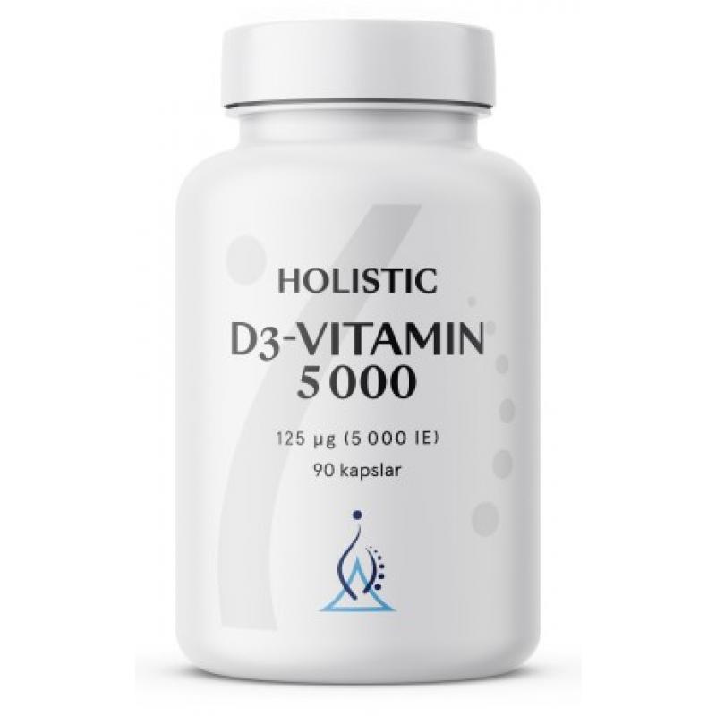 Holistic D3-vitamin 5000 IE