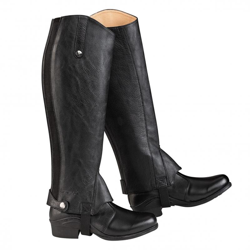 Horse Life Shortchaps Protec Junior - Svart