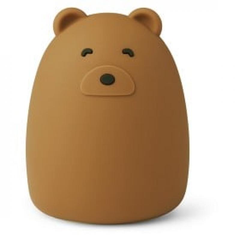 Liewood Winston Nattlampa Mr bear (Golden Caramel)