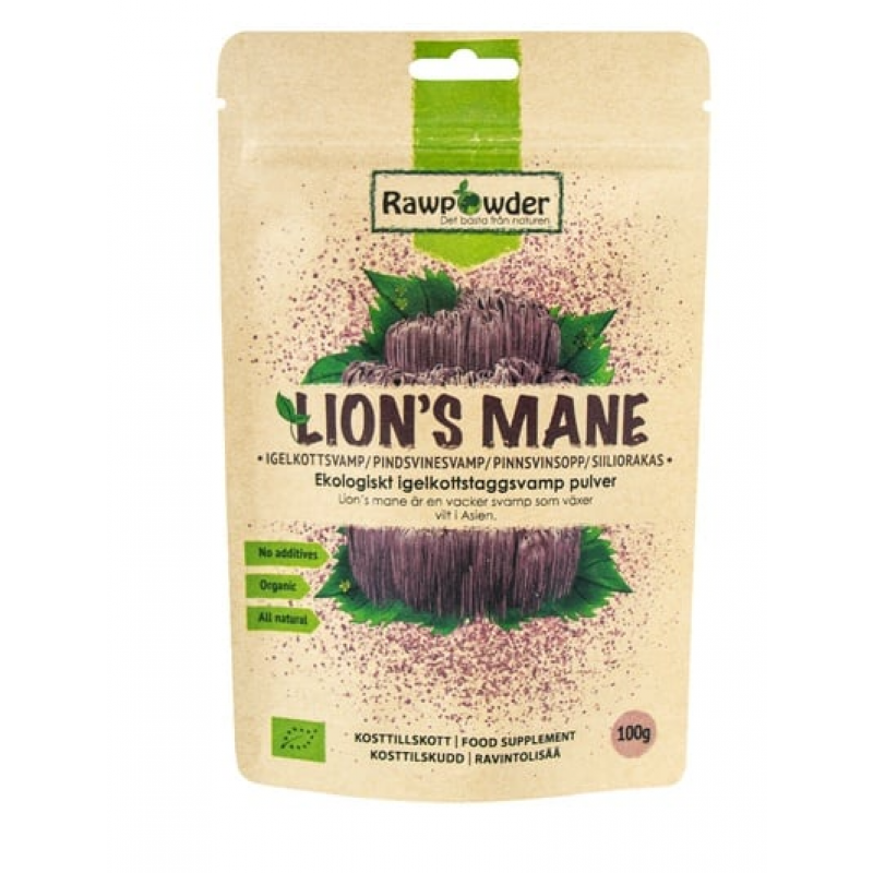 Rawpowder Lions Mane 100 g