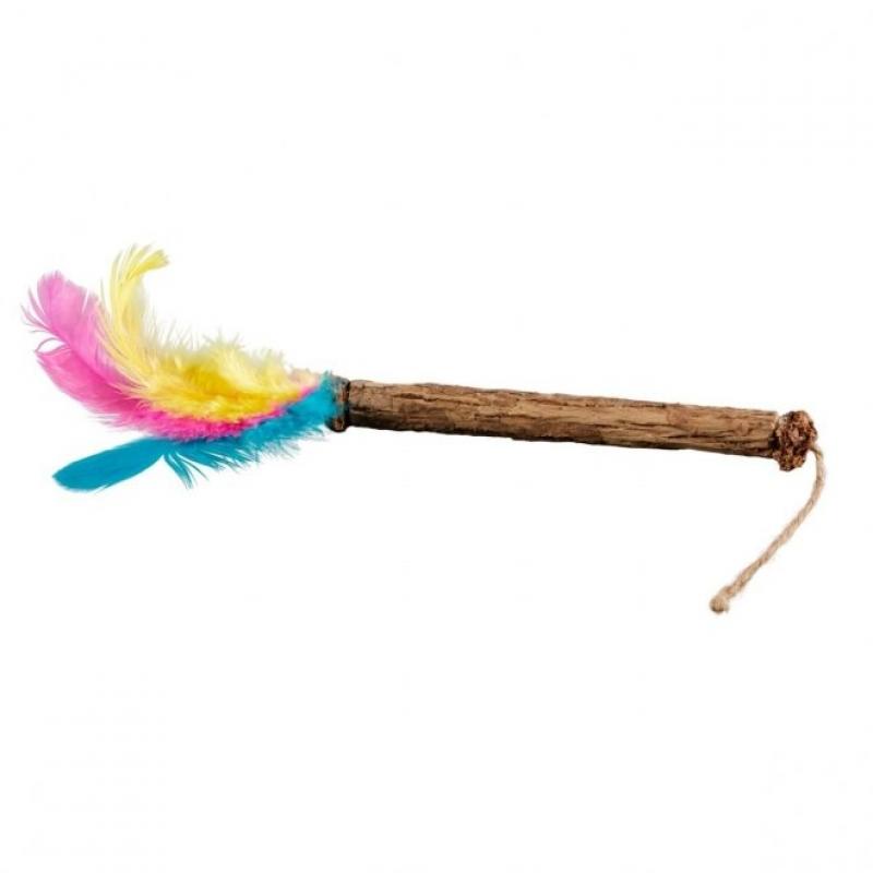 Little&Bigger Matatabi Pinne med Fjädrar