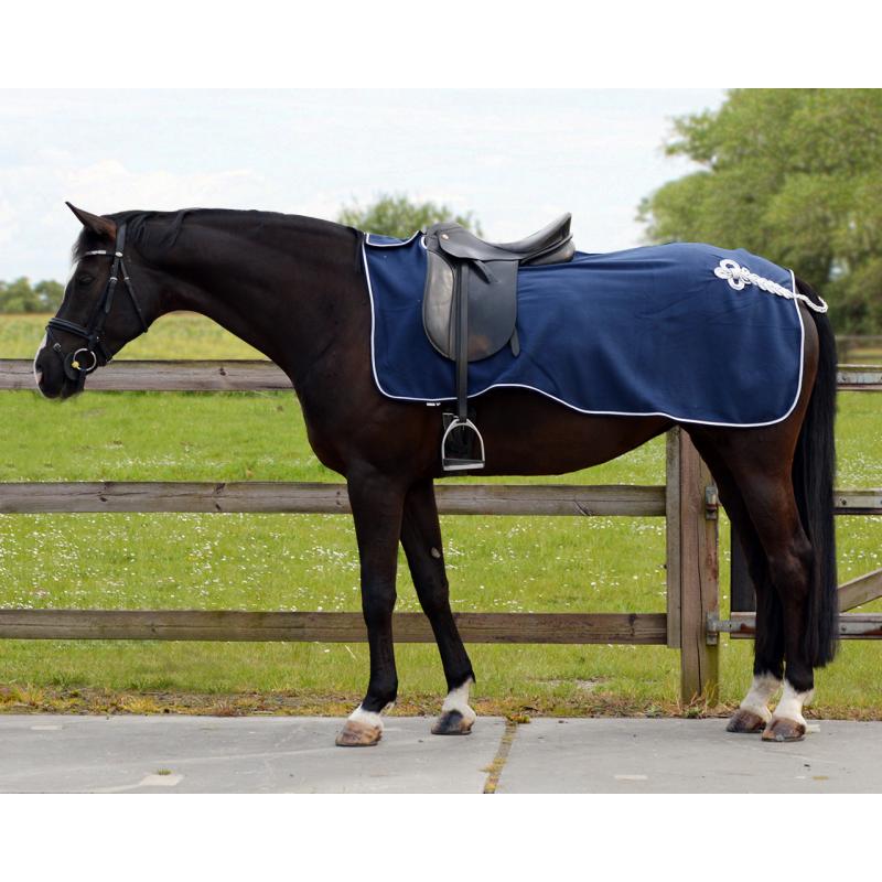 Ländtäcke Blå/Silver