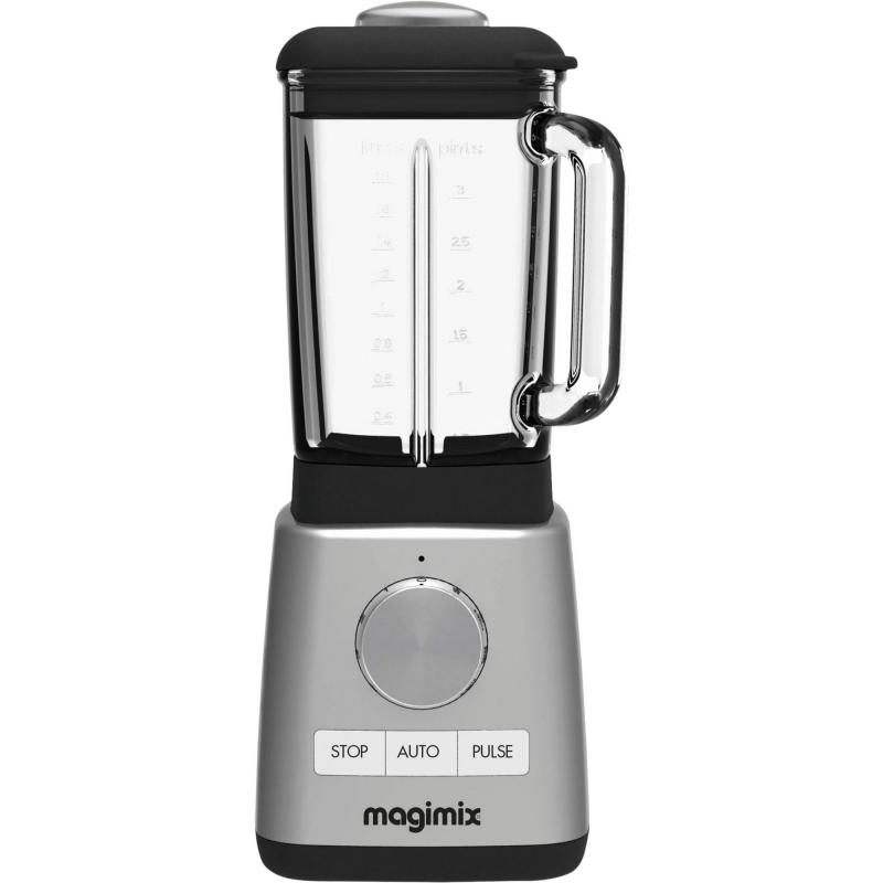 Magimix Power Blender matt stål med glaskanna