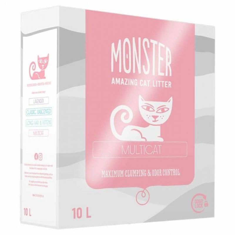 Monster Kattsand Multicat 10 liter