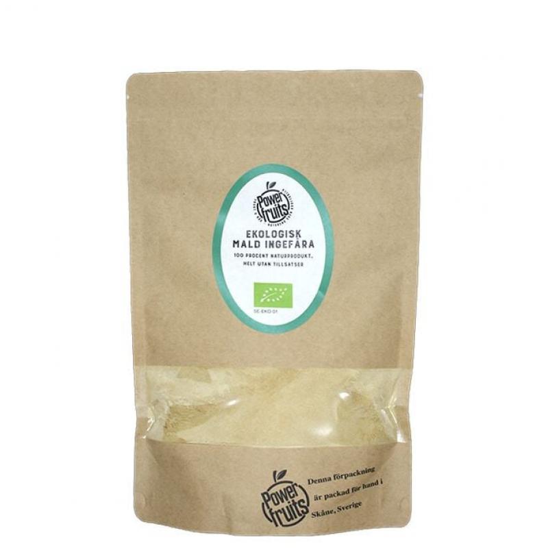 Powerfruits Ekologisk Mald Ingefära 350 g Ingefära