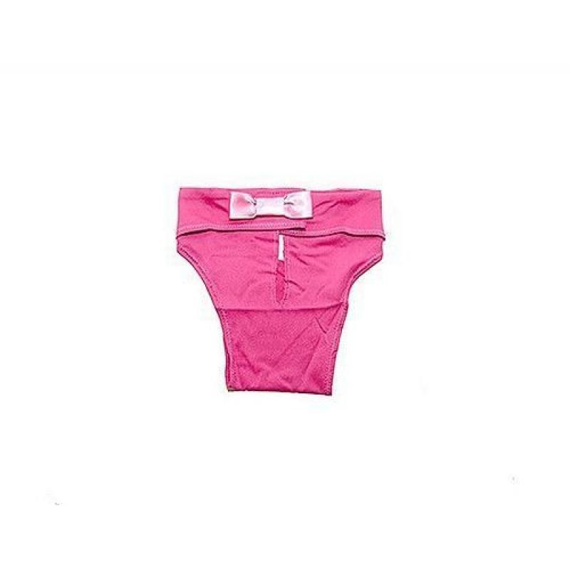 Pritax Tikskydd Cerise med Ljusrosa Rosett