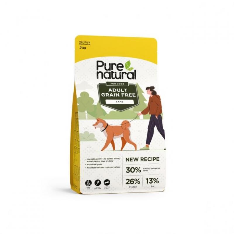 Purenatural Dog Adult Grain Free Lamb