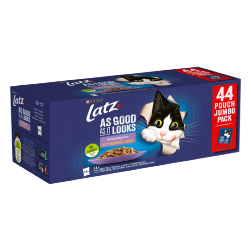 Purina Latz Våtfoder Favoriträtter 44-pack