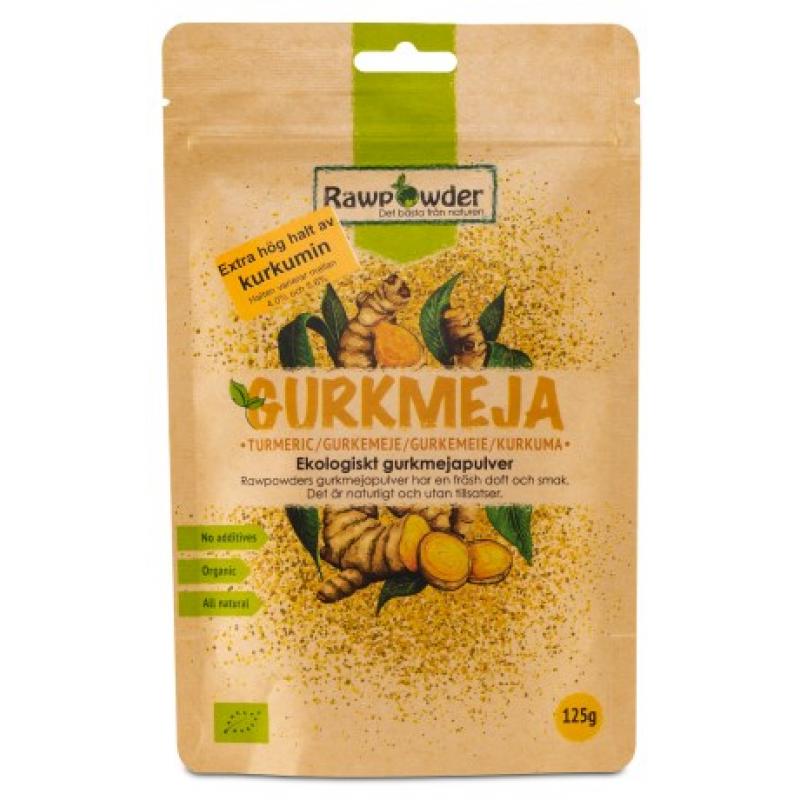 RawPowder Gurkmeja Pulver