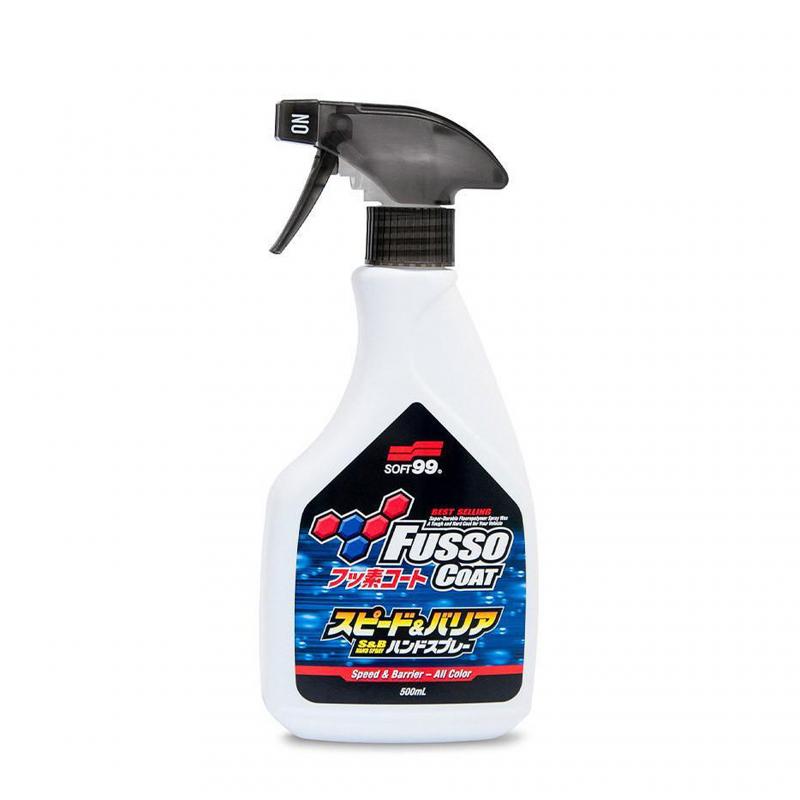 Rengörande Snabbvax Soft99 Fusso Coat Speed & Barrier, 500 ml