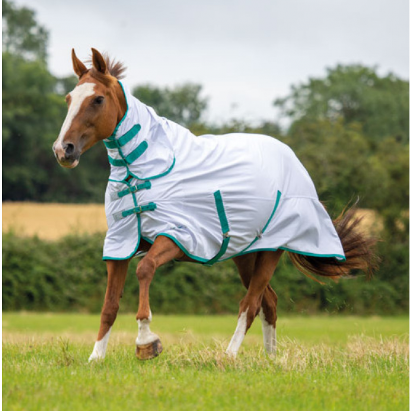 Shires Tempest Original Fly Combo Flugtäcke – Vit 