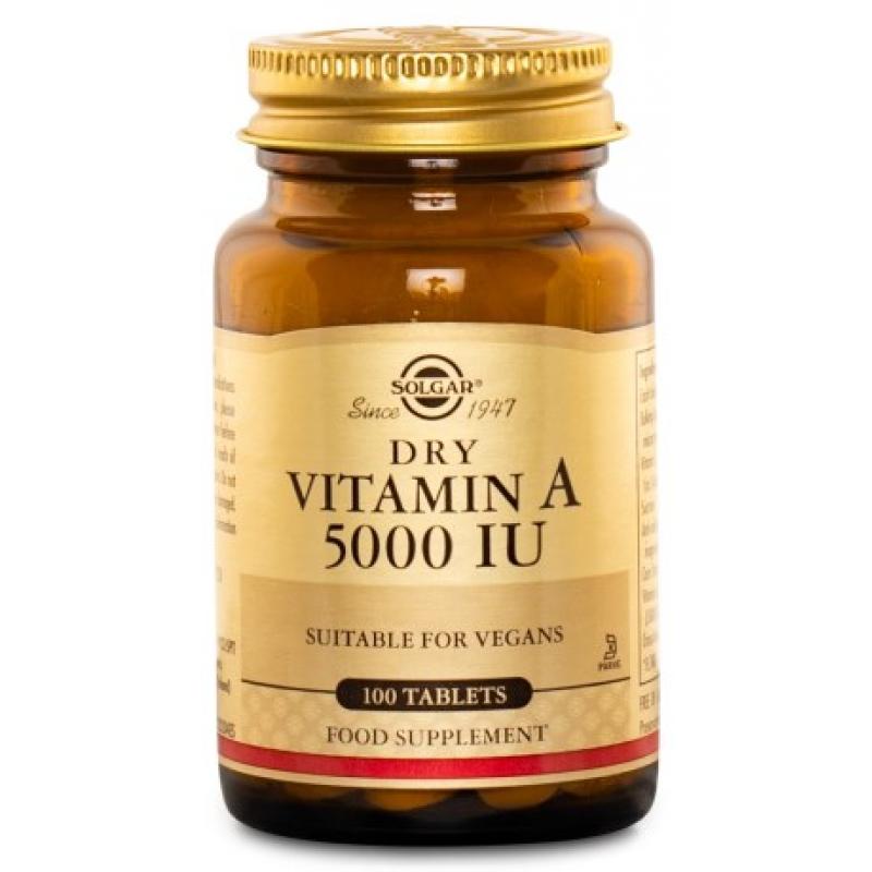 Solgar Dry Vitamin A 5000 IU