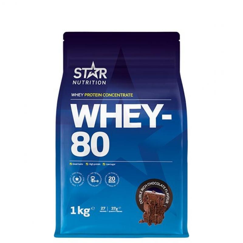 Star Nutrition Whey-80 Vassleprotein