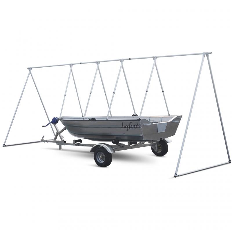 Täckställning båt - 12m | Perfekt för vinterförvaring