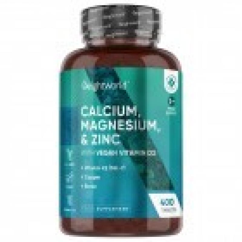 Weight World Kalcium tabletter med magnesium, zink och vitamin D3