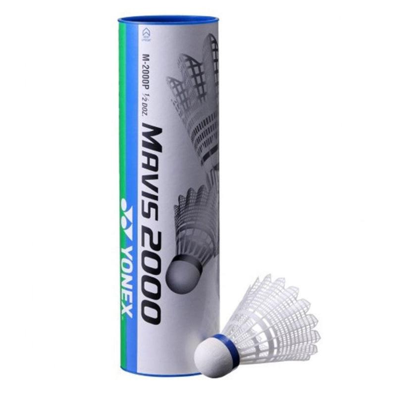 Yonex Mavis 2000 6-Pack, Badmintonbollar