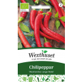 Chilipeppar 'westlandse Lange Rode', Ekologisk