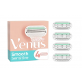 Gillette Venus Smooth Sensitive Rakblad 4 St