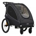 Axkid Grand Tour Cykelvagn (black)