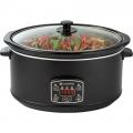 Champion Slowcooker, 6,5 Liter Svart