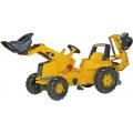 Rolly Toys Junior Traktor Cat Med Grävare