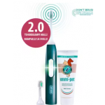 emmi®-pet 2.0 Ultraljudstandborste för hundar