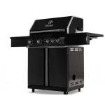 Rostfri gasolgrill med varmluftsfunktion