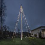 Flaggstångsslinga Konstsmide 5x100 st led