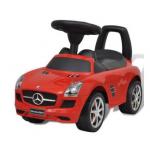 Röd Mercedes Benz trampbil