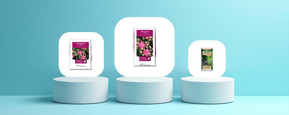 Så valde vi ut de bästa blomjord
