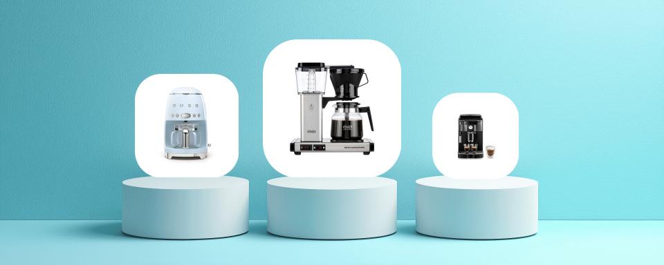 Så valde vi ut de bästa kaffemaskinerna