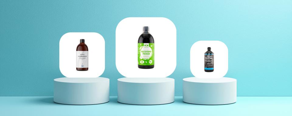 Så valde vi ut de bästa multivitamin flytande