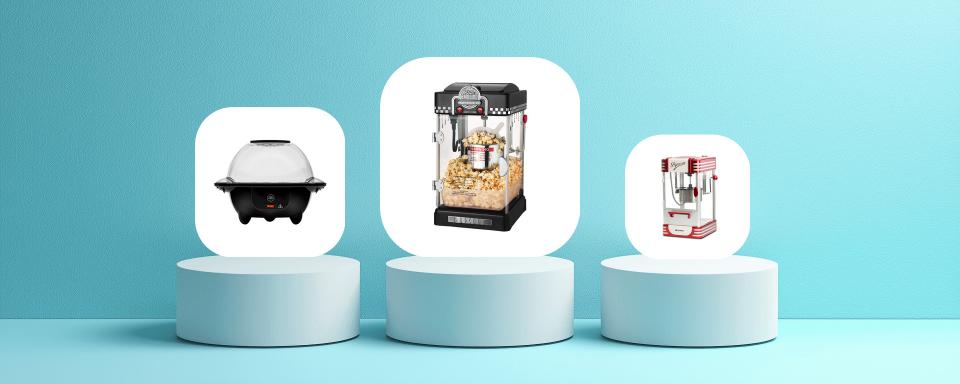 Så valde vi ut de bästa popcornmaskinerna
