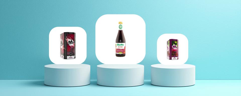 Så valde vi ut de bästa rödbetsjuicerna
