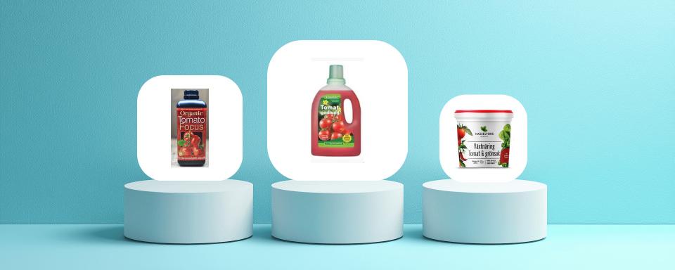 Så valde vi ut de bästa tomatnäringarna