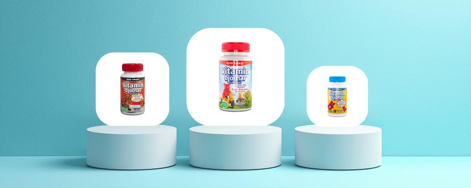 Så valde vi ut de bästa vitaminbjörnarna